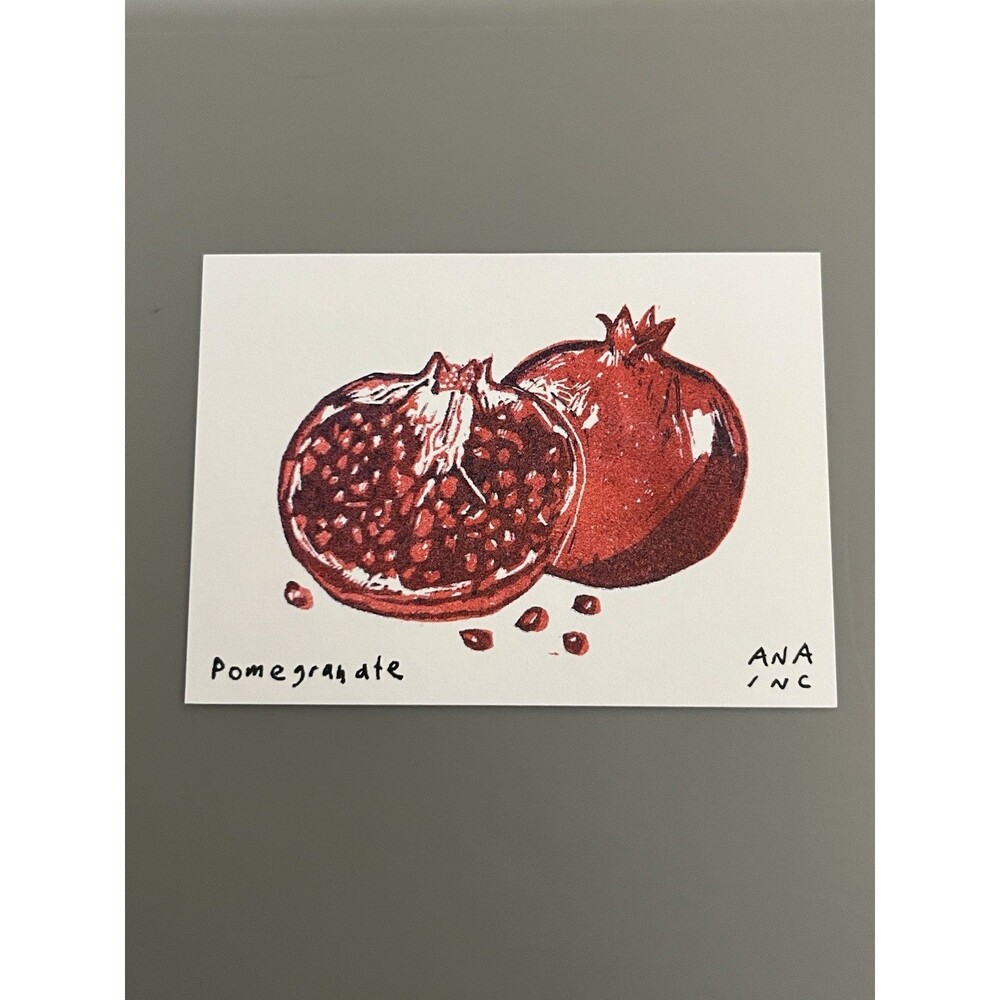 Ana Inciardi Mini Print - Pomegranate